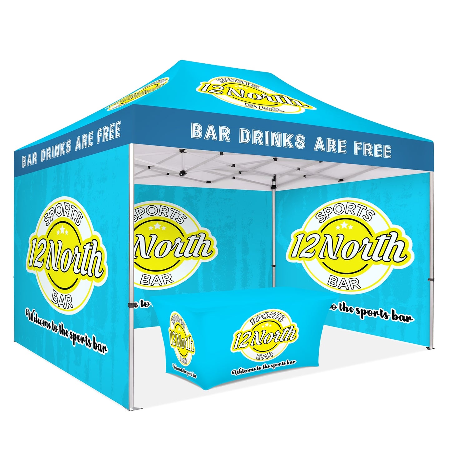 10x15 Custom Canopy Tent - Fastcustomtents