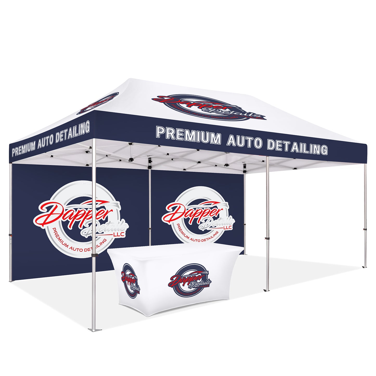 10x20 Custom Canopy Tent - Fastcustomtents