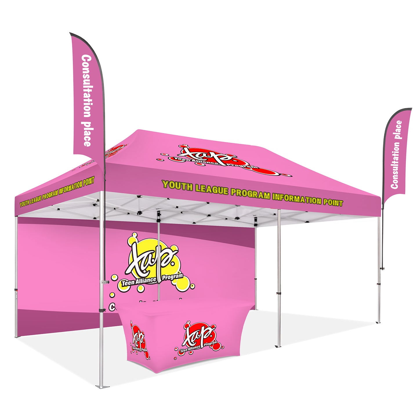 10x20 Custom Canopy Tent - Fastcustomtents