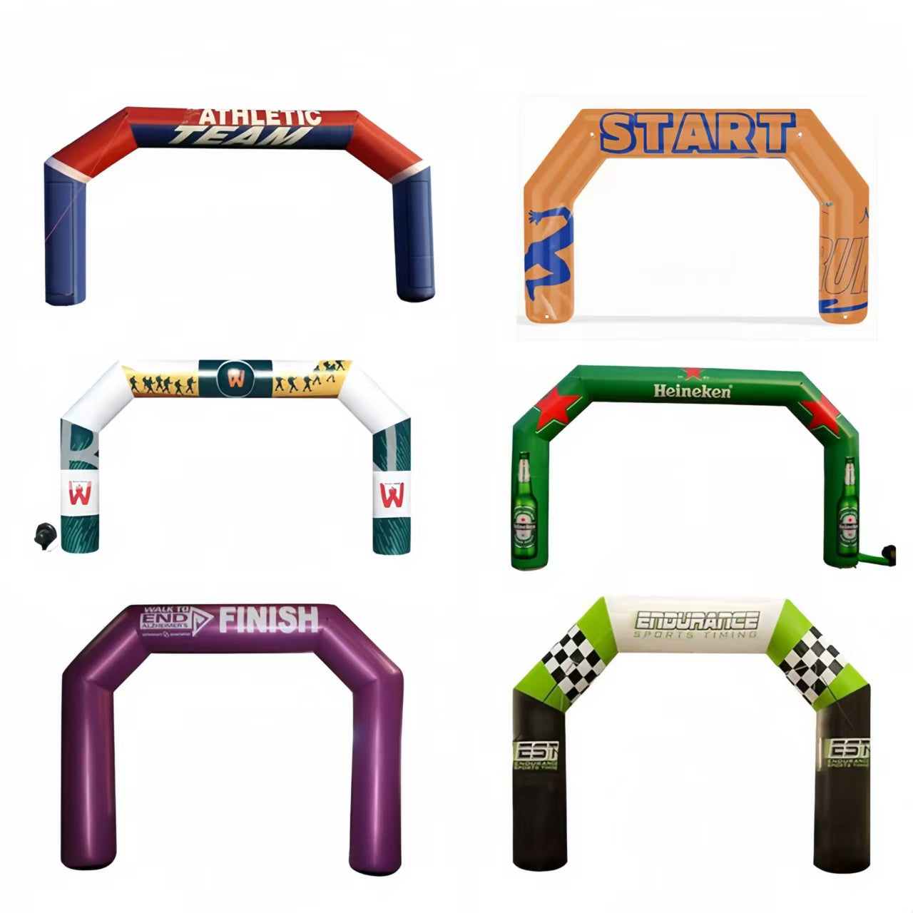 Custom Full Print Inflatable Arch Gate - Fastcustomtents
