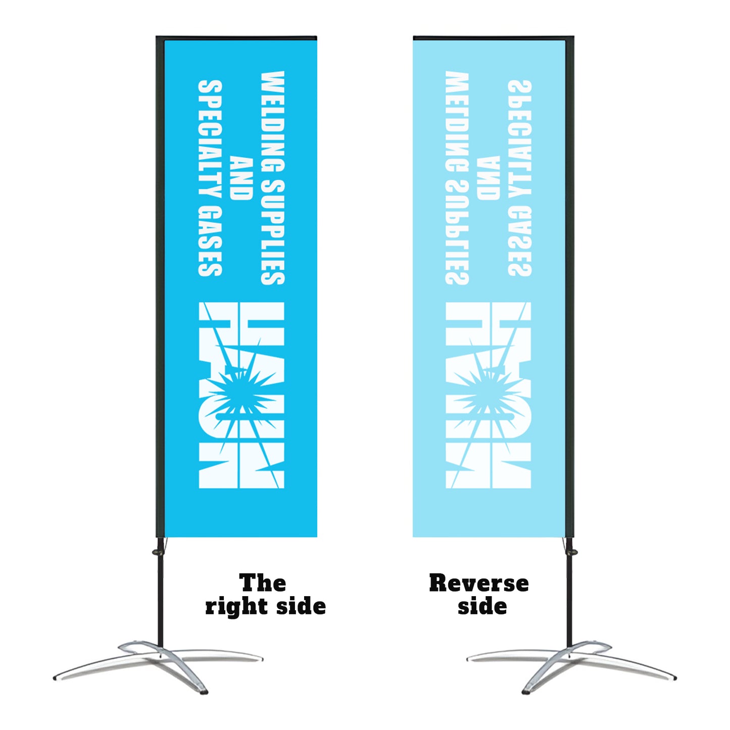 Custom Rectangle Flag - Fastcustomtents
