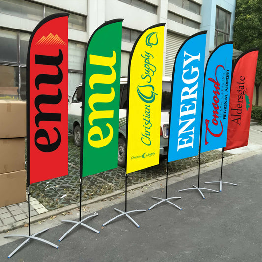 Custom Feather Flag 11ft