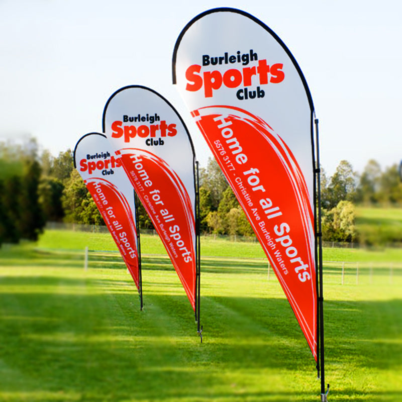 Custom Teardrop Flag - Fastcustomtents