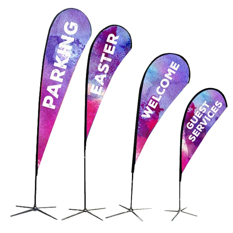 Custom Teardrop Flag - Fastcustomtents