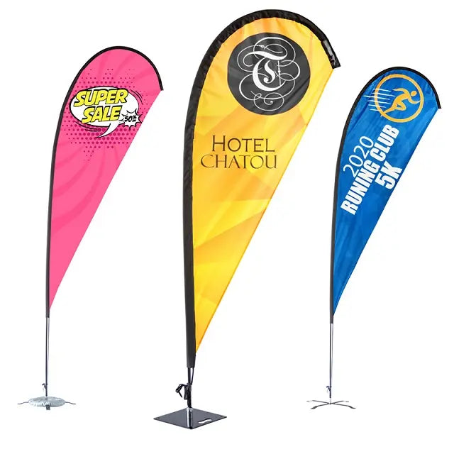 Custom Teardrop Flag - Fastcustomtents