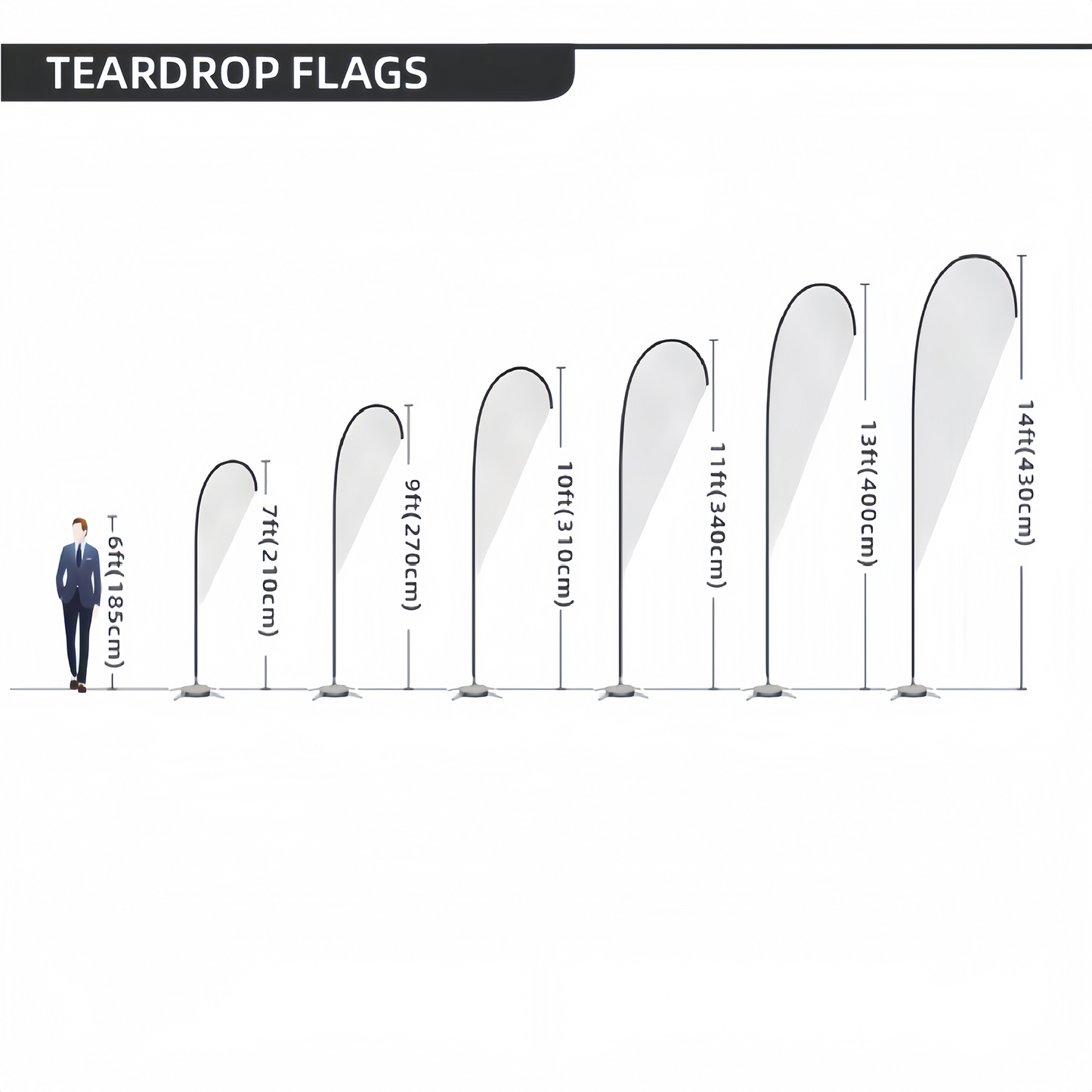 Teardrop Flag