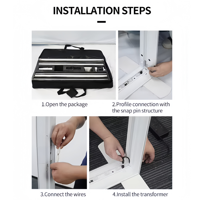 Custom LED Light Box - Fastcustomtents