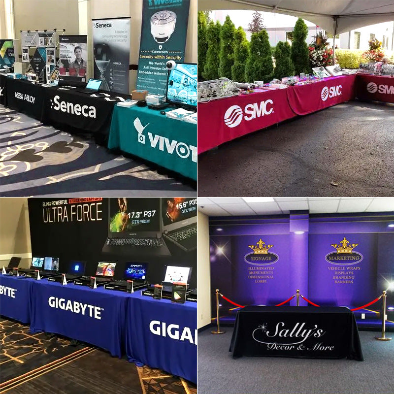 Custom Table Throw Cover - Fastcustomtents