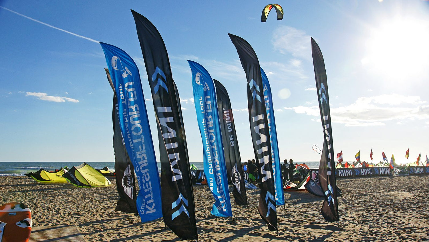 Full Fiberglass Pole Wind-Resistant Feather Flag