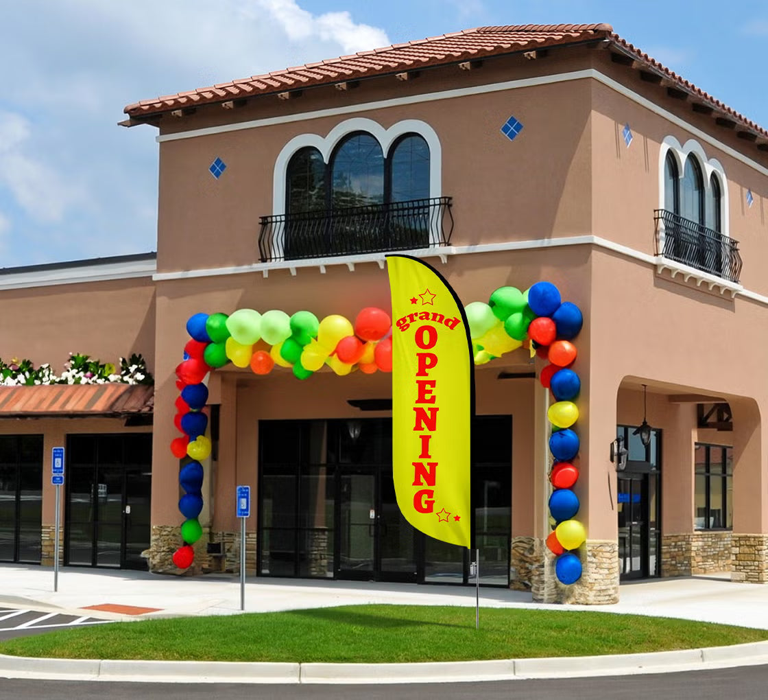 Grand Opening & Business Launch Flags