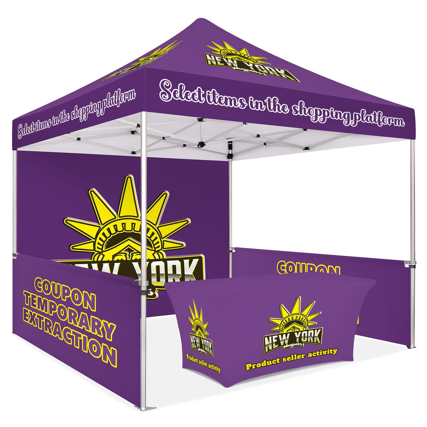 10x10 Custom Canopy Tent - Fastcustomtents