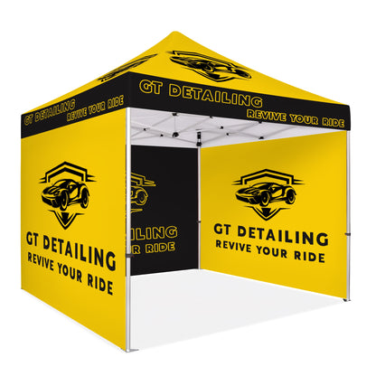 Custom Canopy Tent With Full Walls - Fastcustomtents