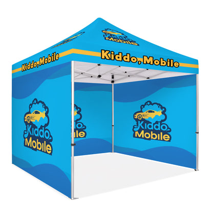 Custom Canopy Tent With Full Walls - Fastcustomtents