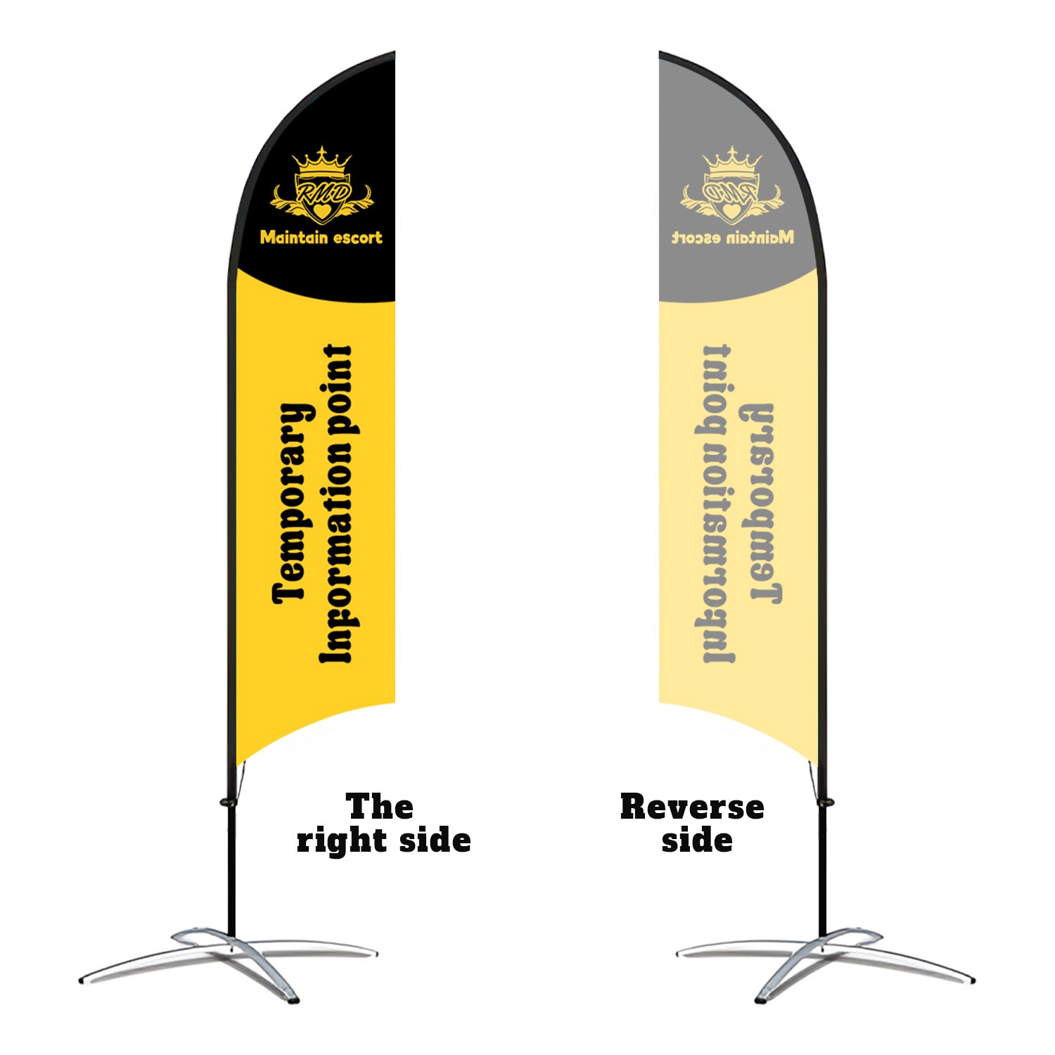 Custom Concave Flag - Fastcustomtents