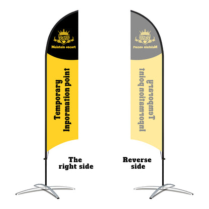 Custom Concave Flag - Fastcustomtents