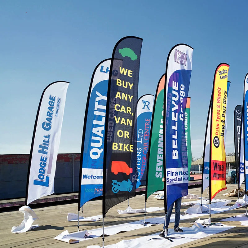 Custom Concave Flag - Fastcustomtents