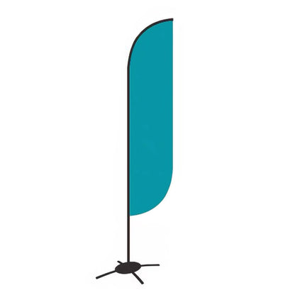 Fiberglass Pole Feather Flag