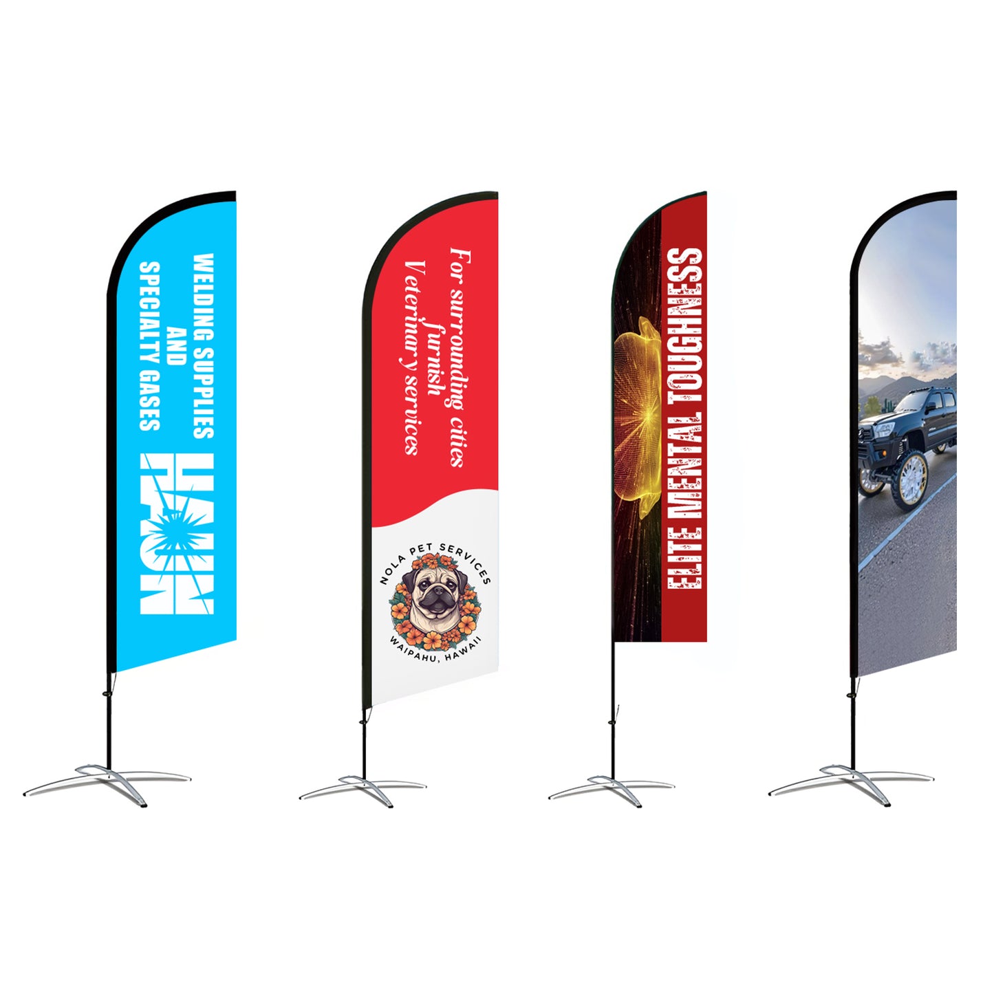 Custom Feather Flag - Fastcustomtents