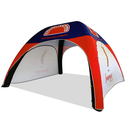 Custom Printed Inflatable Arched Canopy Tent with Walls - Fastcustomtents