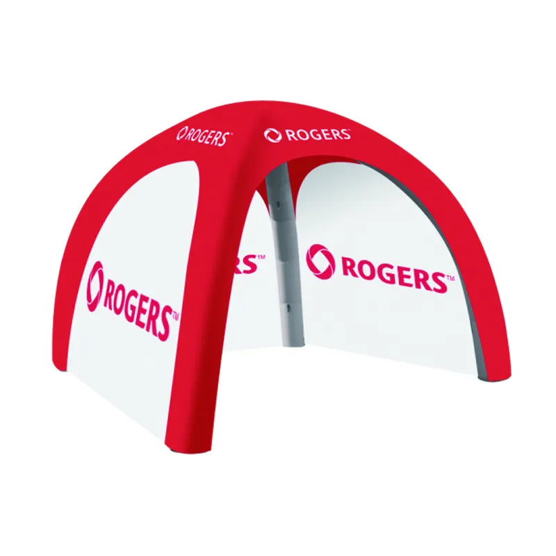 Custom Printed Inflatable Arched Canopy Tent with Walls - Fastcustomtents