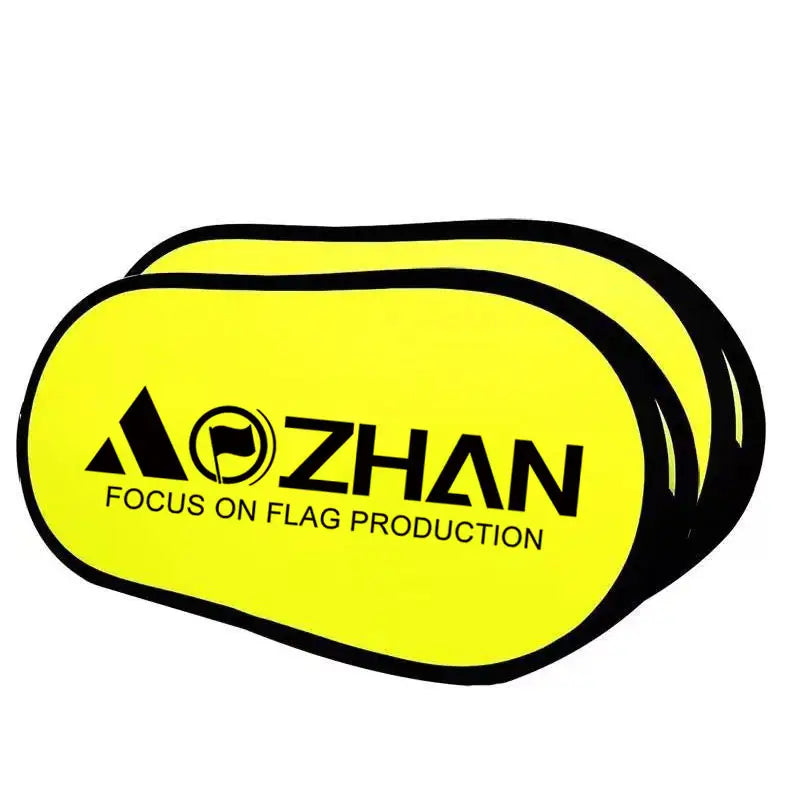 Custom Oval Pop Up Banner - Fastcustomtents