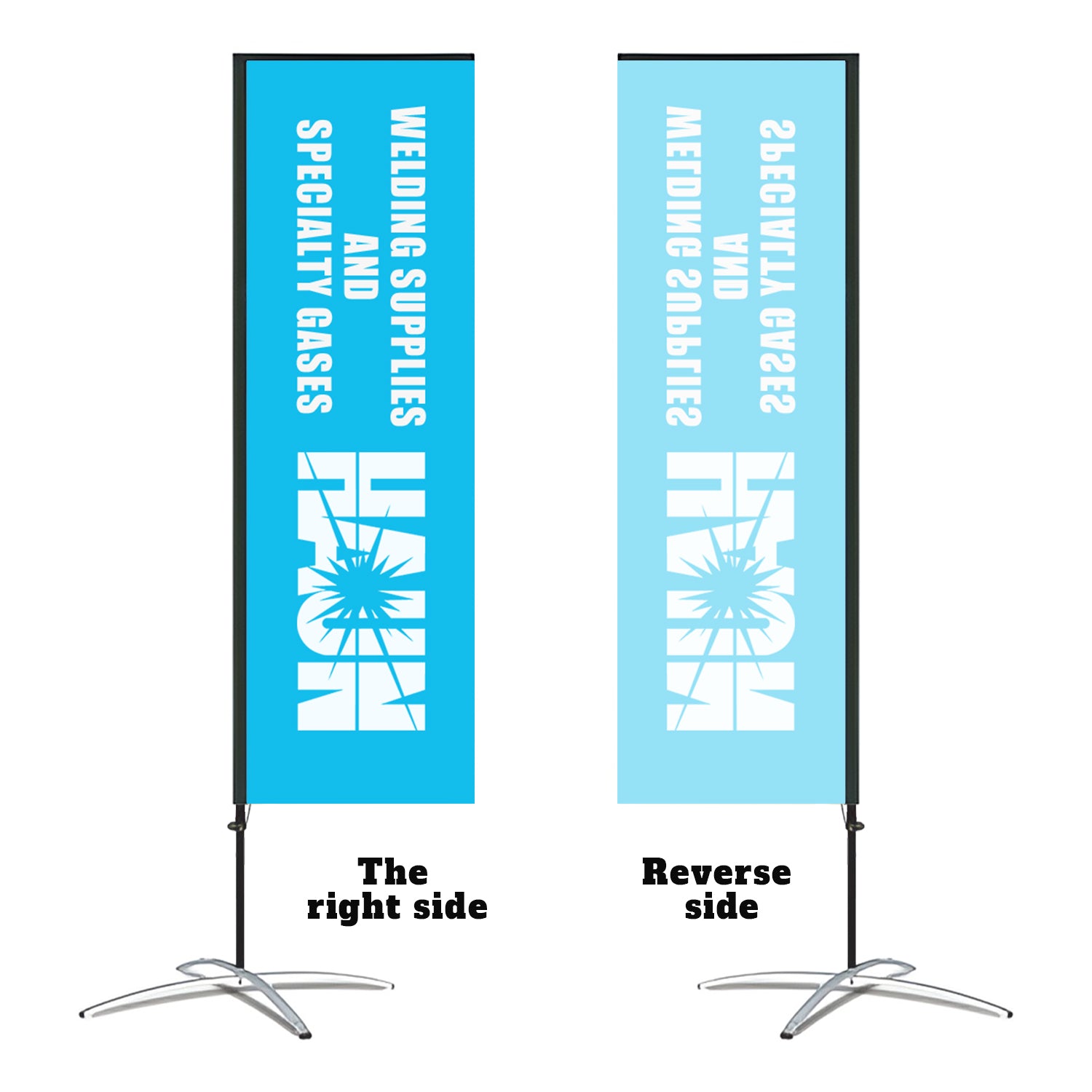 Custom Rectangle Flag - Fastcustomtents
