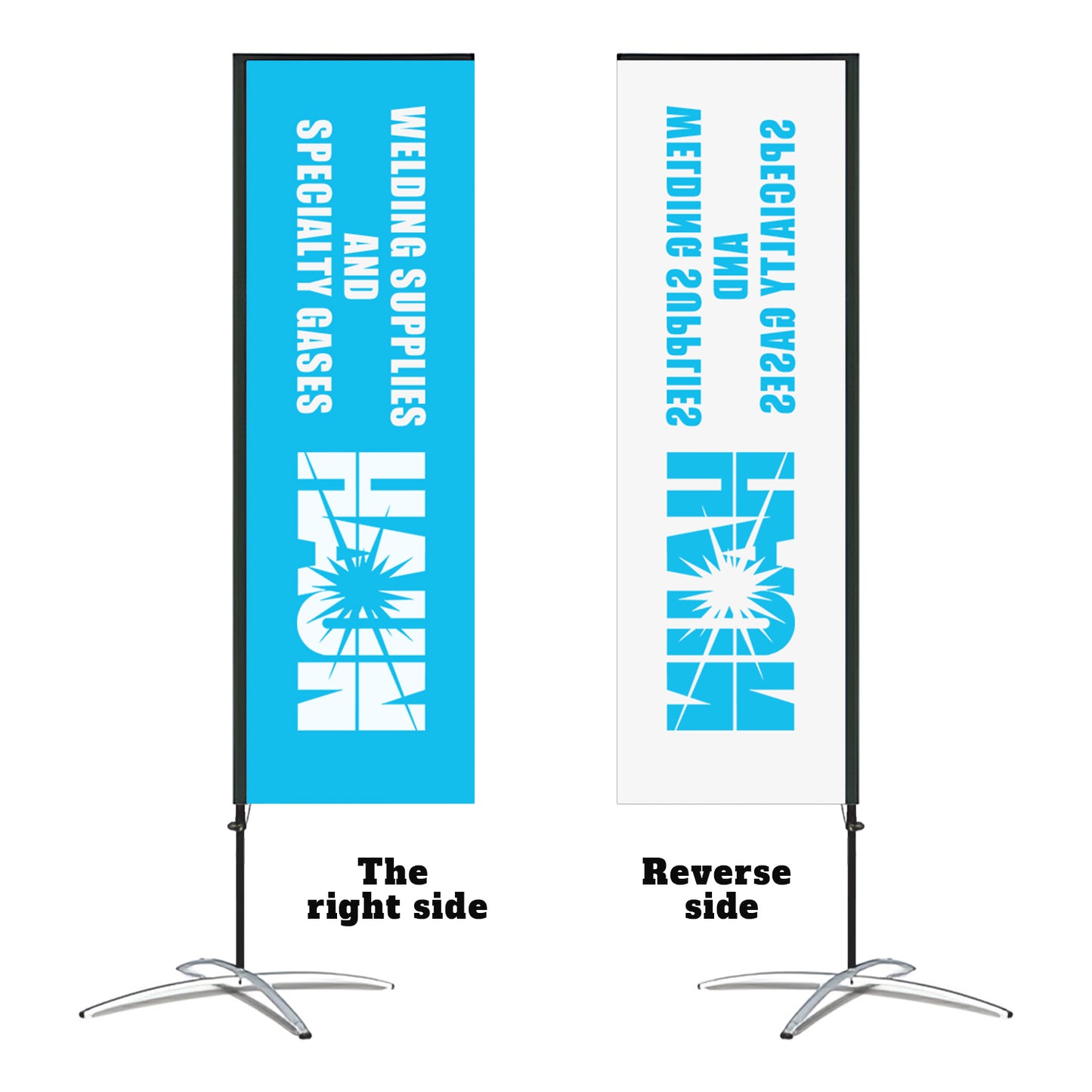 Custom Rectangle Flag - Fastcustomtents