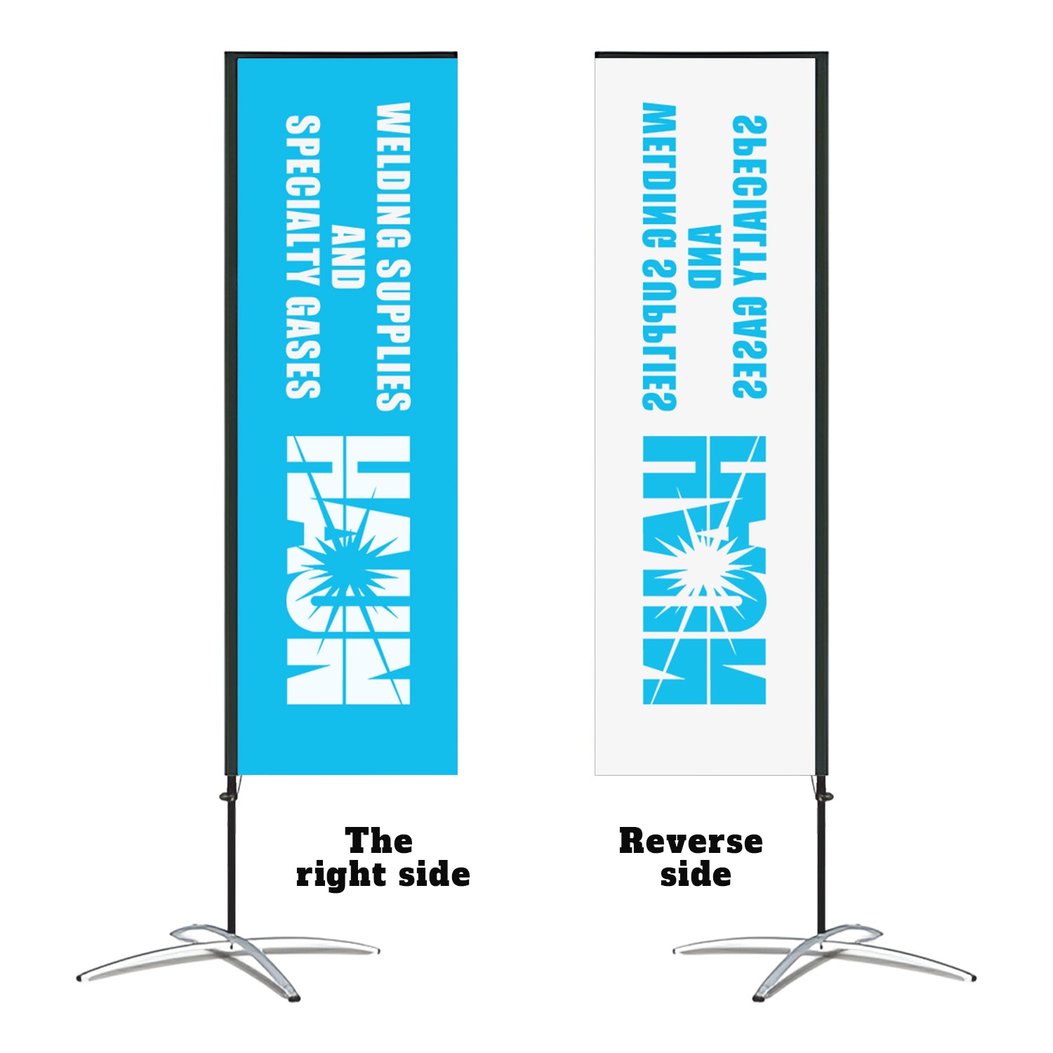 Custom Rectangle Flag - Fastcustomtents