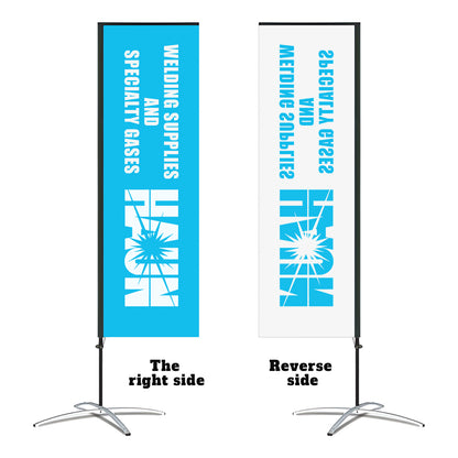 Custom Rectangle Flag - Fastcustomtents