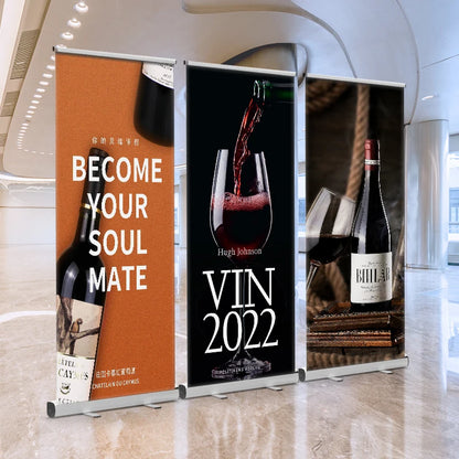 Custom Roll Up Banner Stands Display - Fastcustomtents