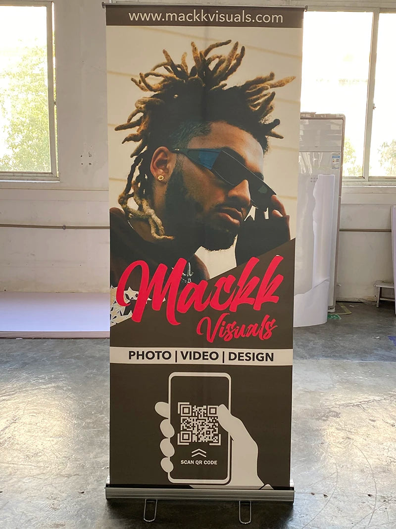 Custom Roll Up Banner Stands Display - Fastcustomtents