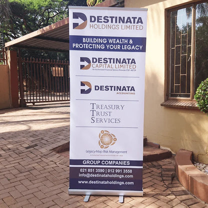 Custom Roll Up Banner Stands Display - Fastcustomtents