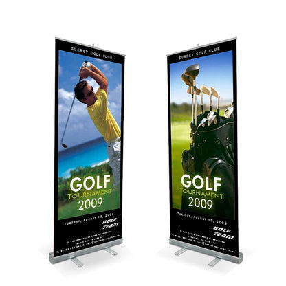 Custom Roll Up Banner Stands Display - Fastcustomtents