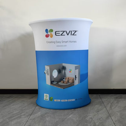 Spring Up Display Counter Foldable Trade Show Counter - Fastcustomtents
