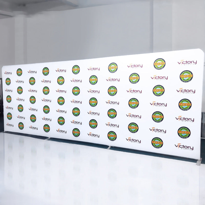 Custom Step And Repeat Fabric Banner - Fastcustomtents