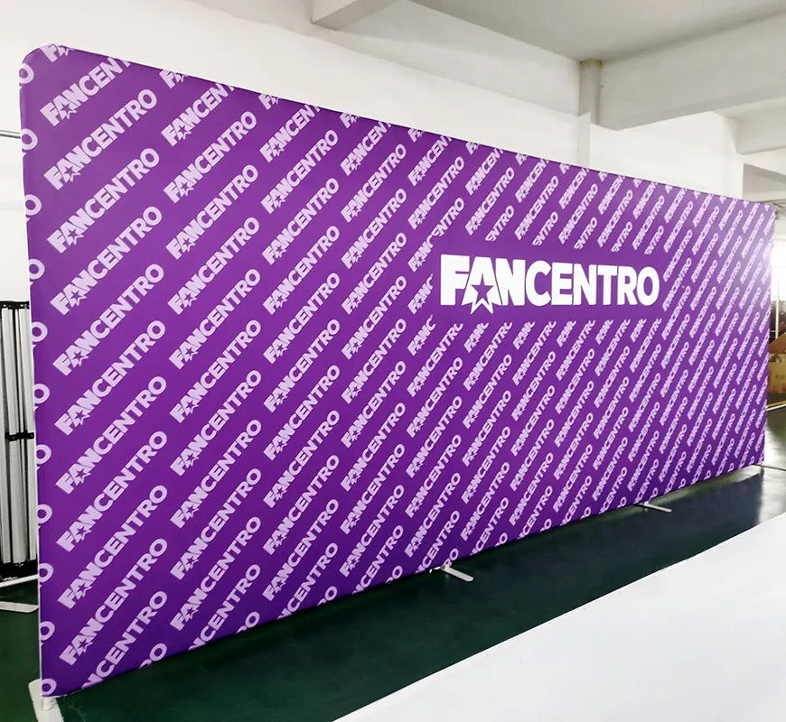 Custom Step And Repeat Fabric Banner - Fastcustomtents