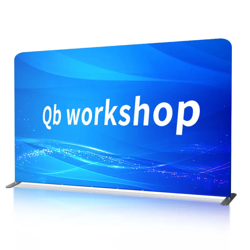 Custom Straight Pillow Case Backdrop Tension Fabric Displays - Fastcustomtents