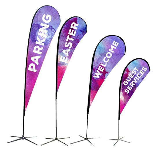 Custom Teardrop Flag - Fastcustomtents