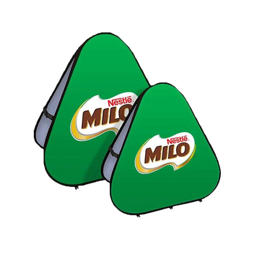 Custom Triangle Pop Up Banner - Fastcustomtents