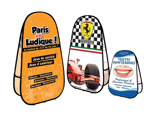 Custom Vertical Pop Up Banner - Fastcustomtents