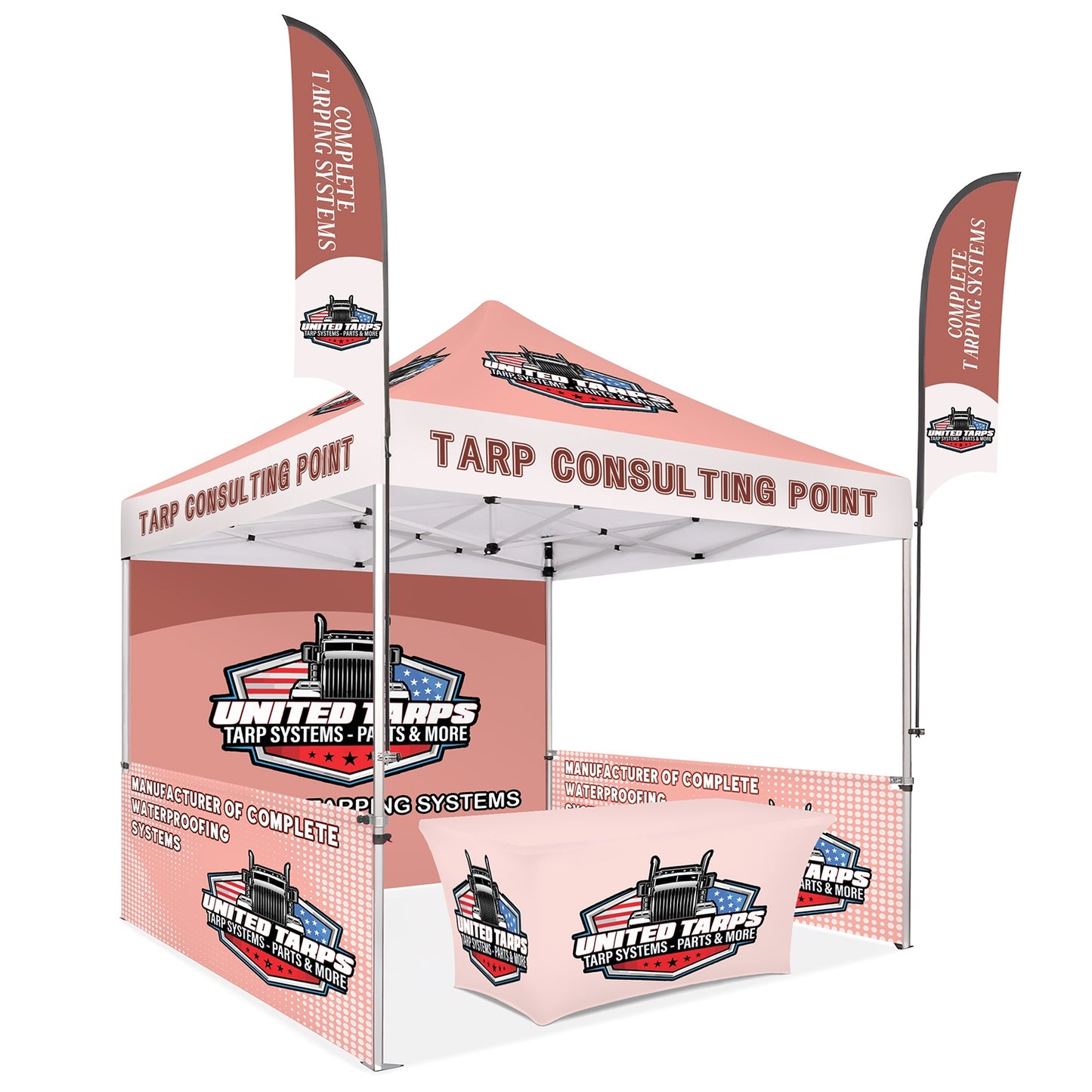 10x10 Custom Canopy Tent - Fastcustomtents