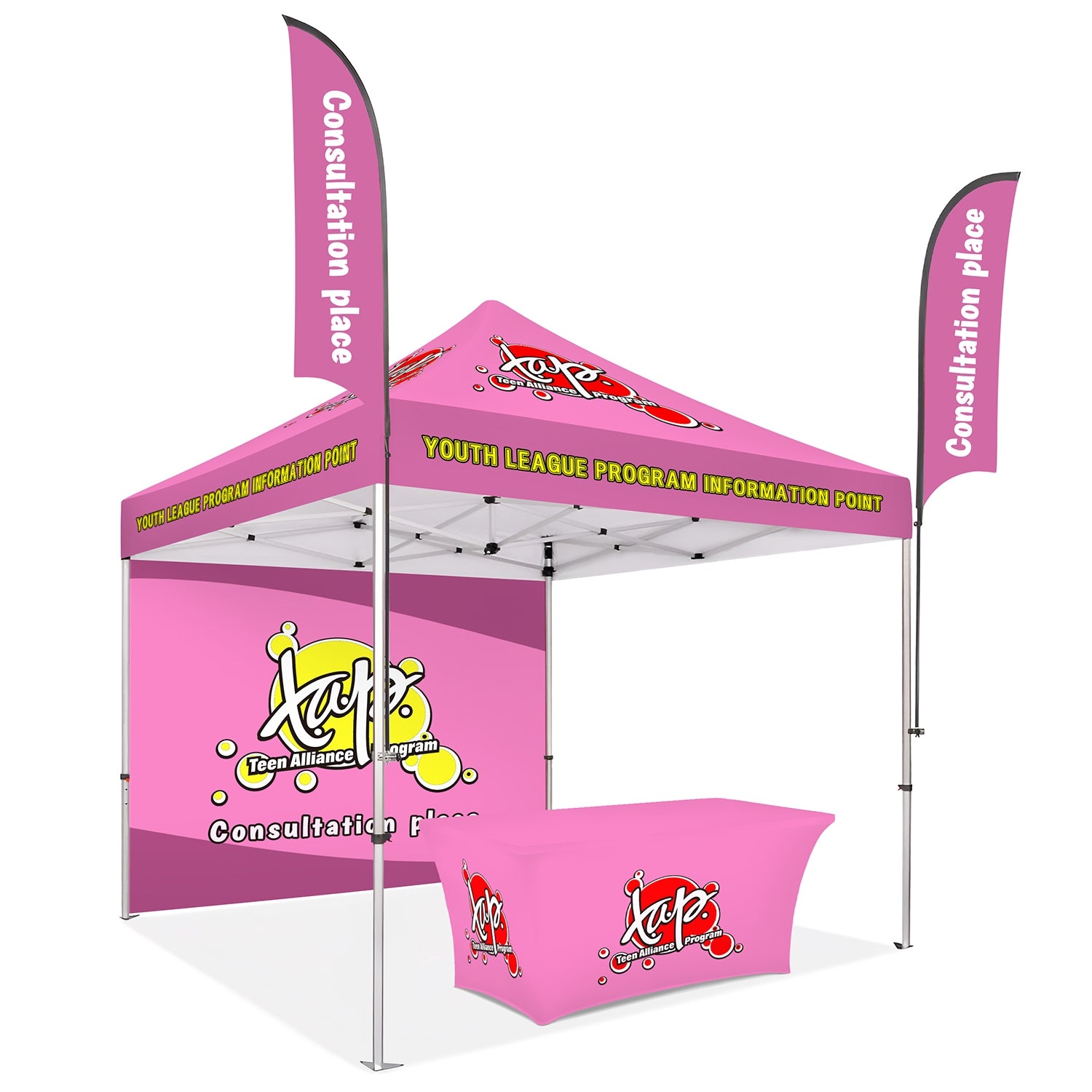 10x10 Custom Canopy Tent - Fastcustomtents