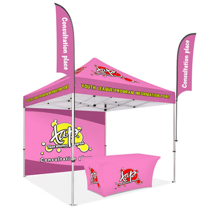 10x10 Custom Canopy Tent - Fastcustomtents