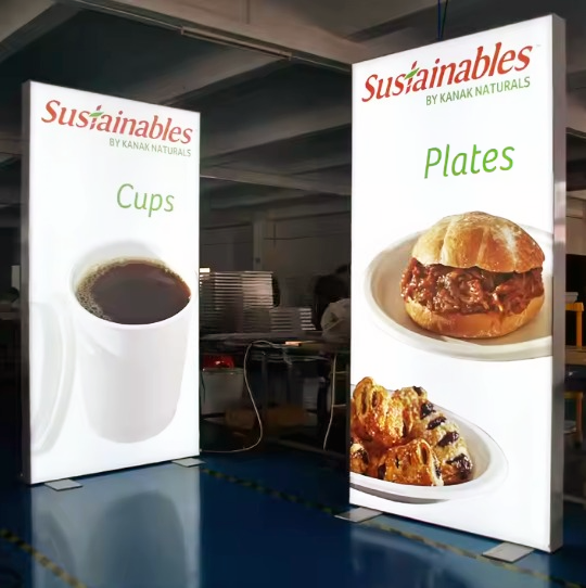 Custom LED Light Box - Fastcustomtents