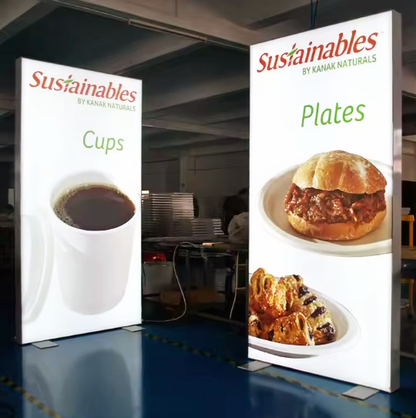 Custom LED Light Box - Fastcustomtents