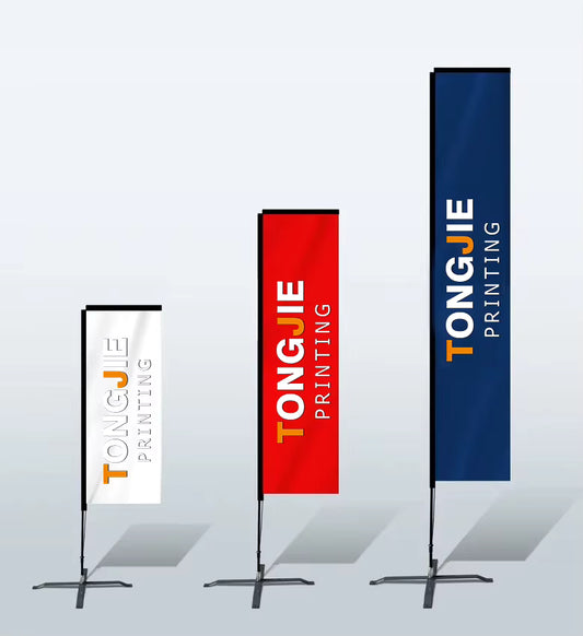 Custom Rectangle Flag 14.7ft