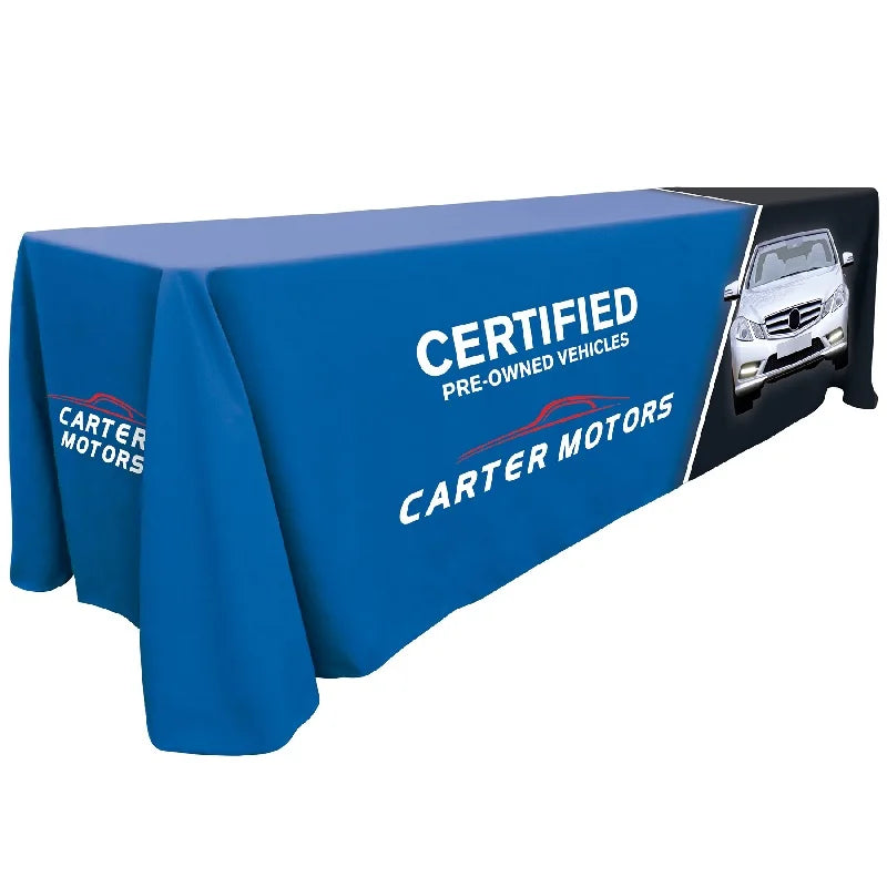 Custom Table Throw Cover - Fastcustomtents