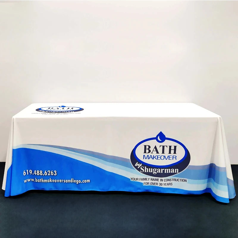Custom Table Throw Cover - Fastcustomtents