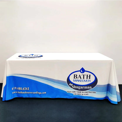 Custom Table Throw Cover - Fastcustomtents